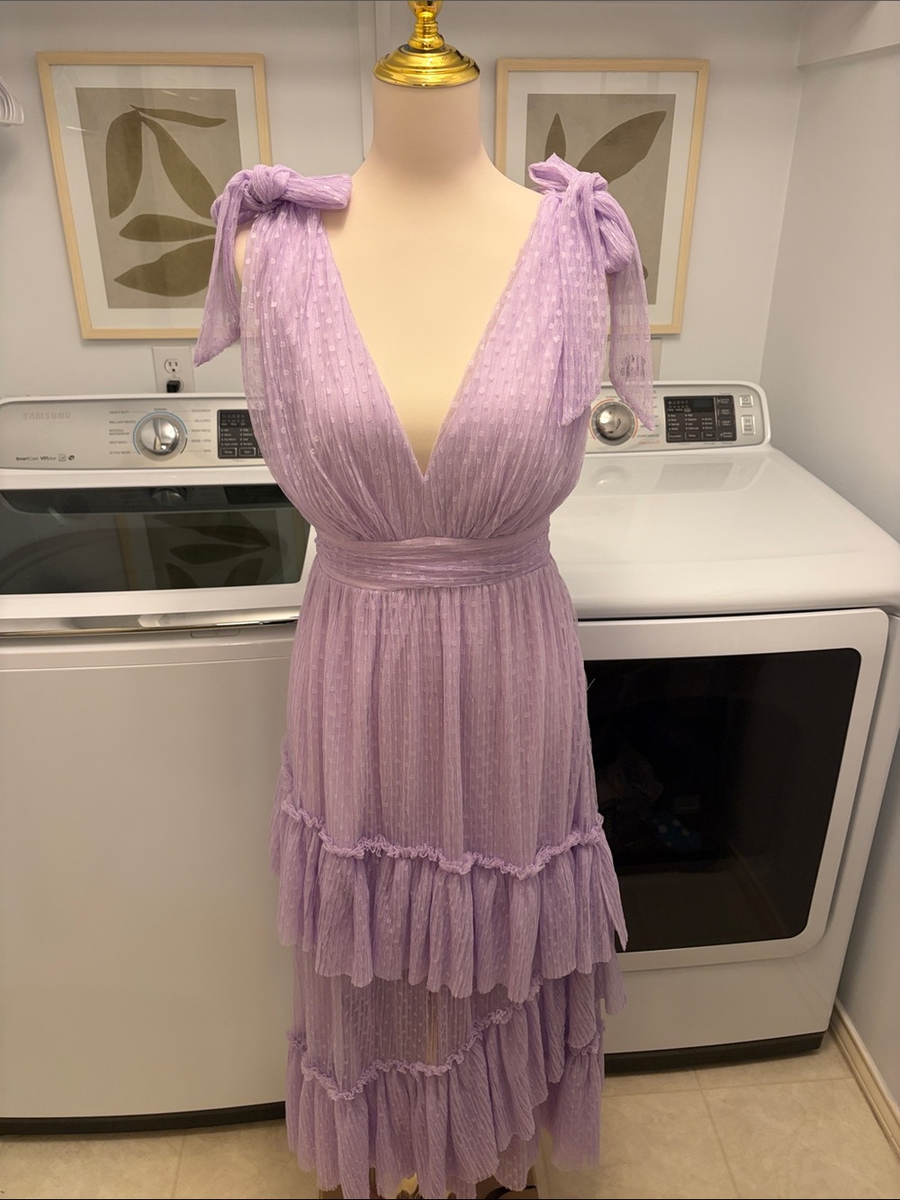 Used VICI Lavender Chemise Dress